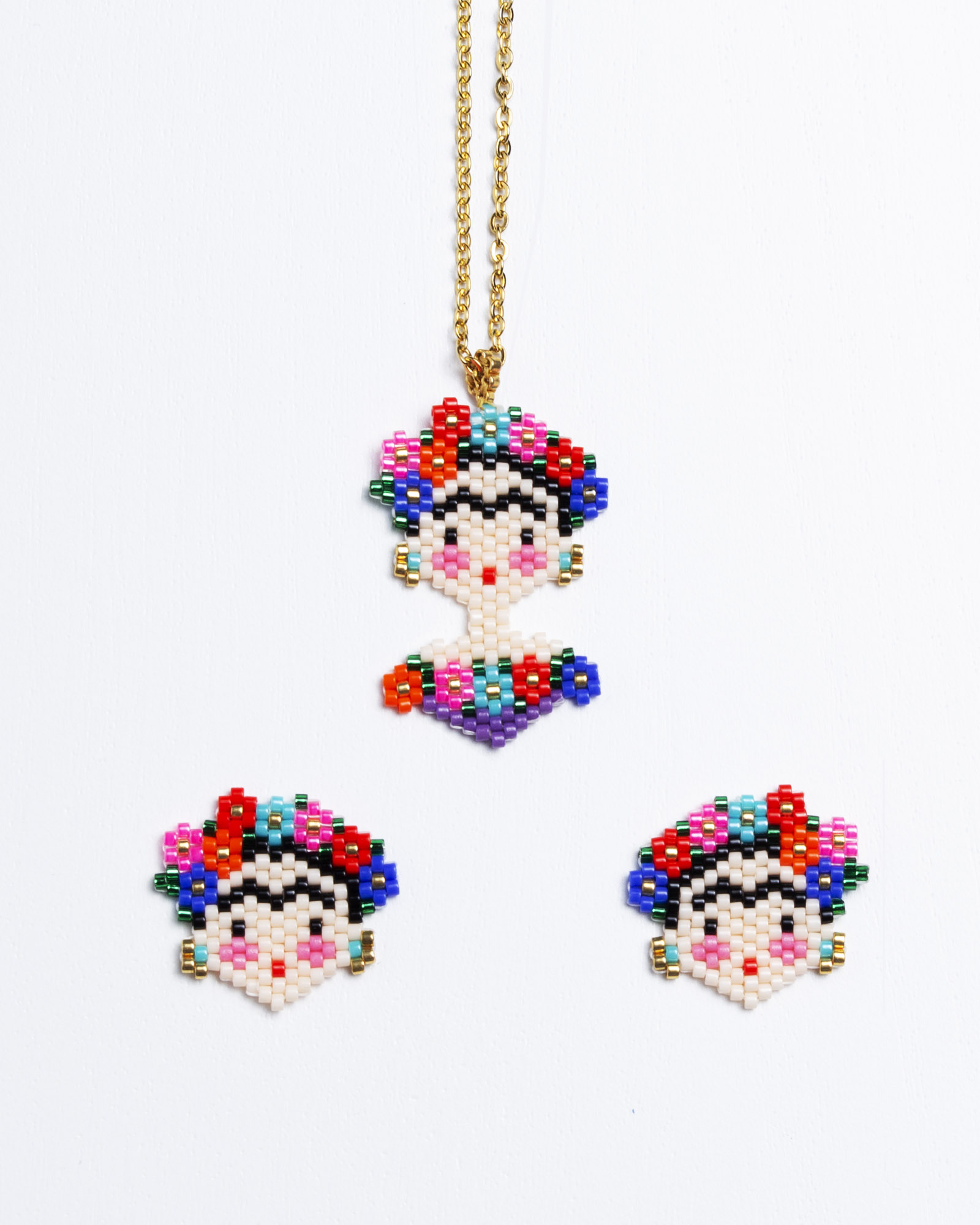 Frida Necklace and Earrings Set